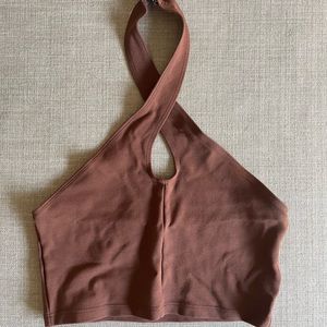 ArtiziA Sunday best tie tank in brown